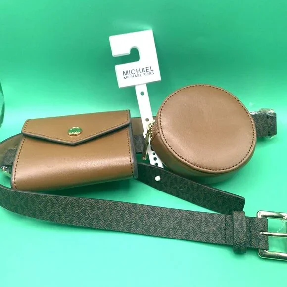 Michael Kors | Accessories | Michael Kors Brown Leather  display picture 1